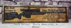 Customizable Sniper Rifle With Second Amendment